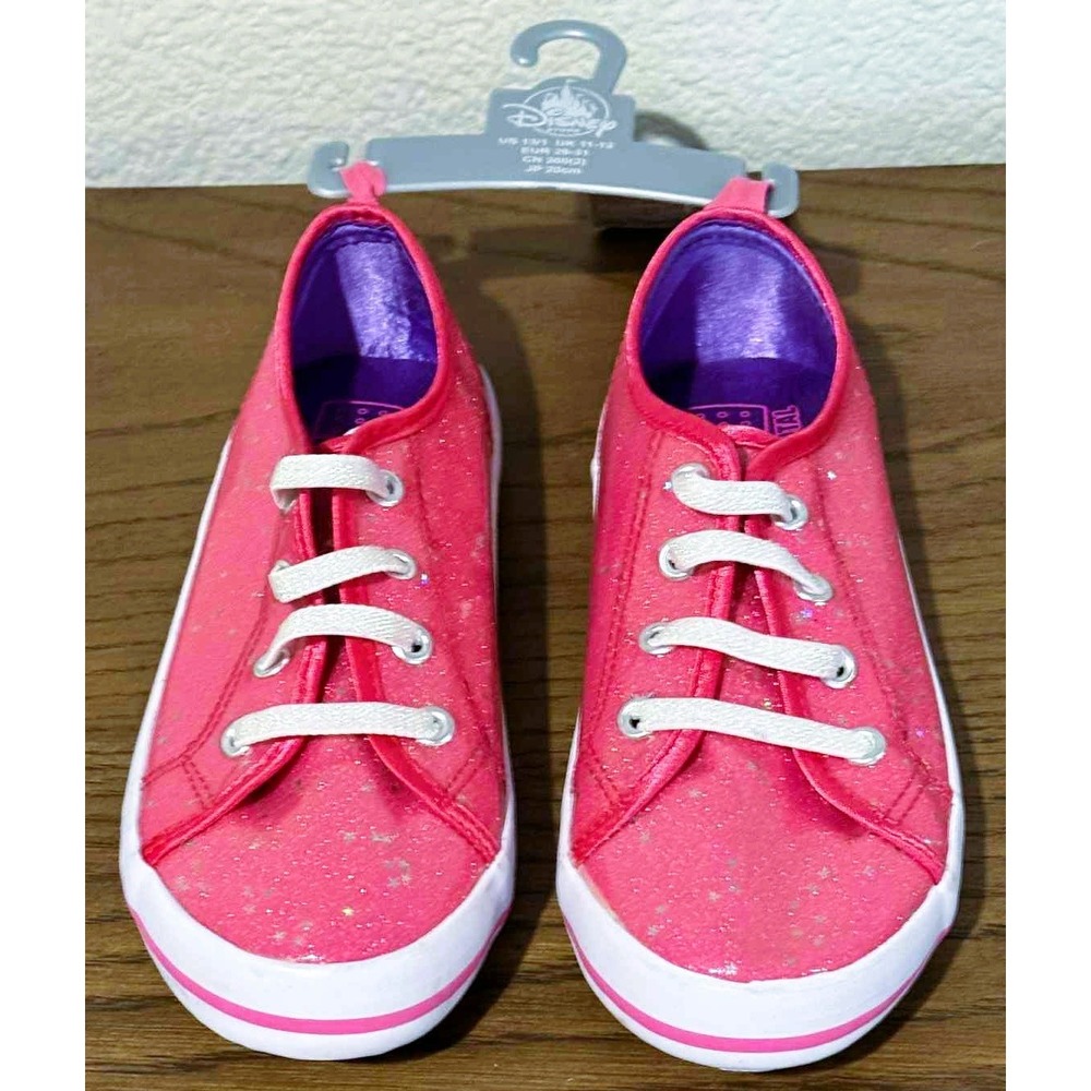 Disney Store Doc McStuffins Pink Shiny Costume Dress Shoes Girls Size 13/1 NWT